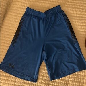 Under Armour Men's Athletic Shorts in Blue and Black
